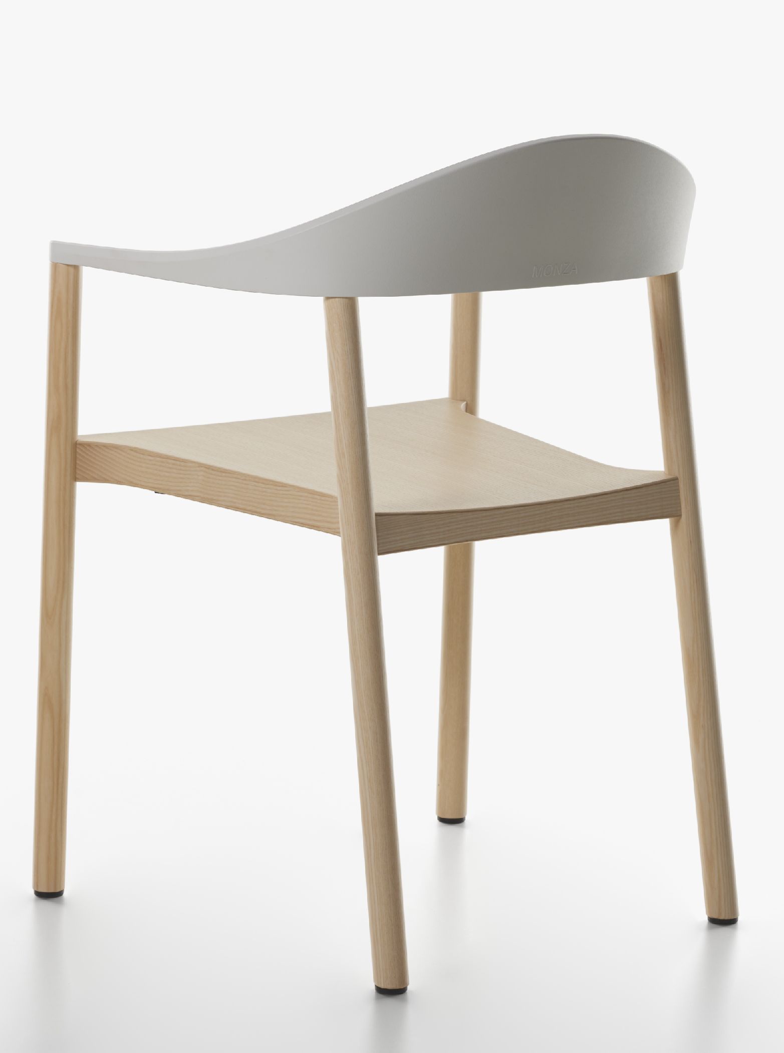 Monza fauteuil met armleuningen Plank