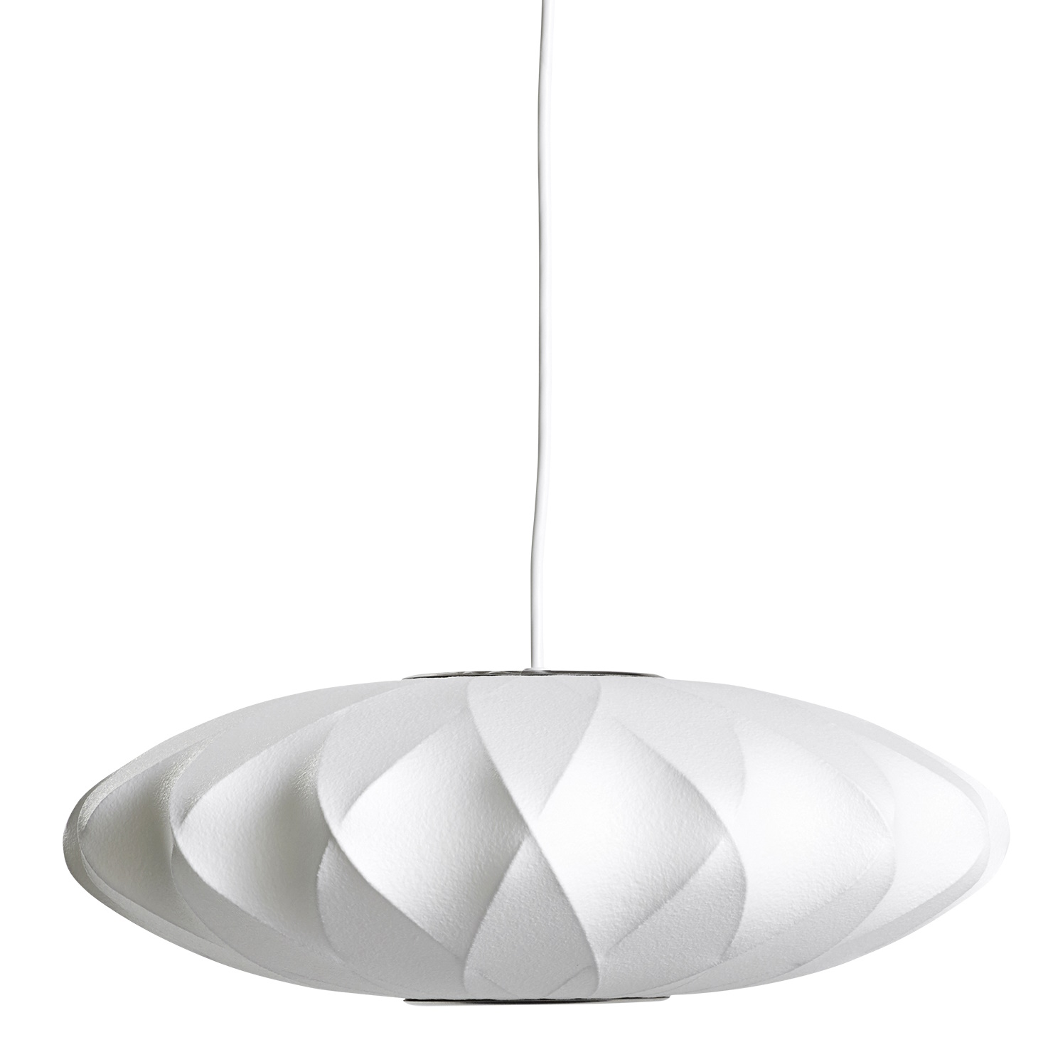 Nelson Saucer Crisscross Bubble hanglamp van Hay