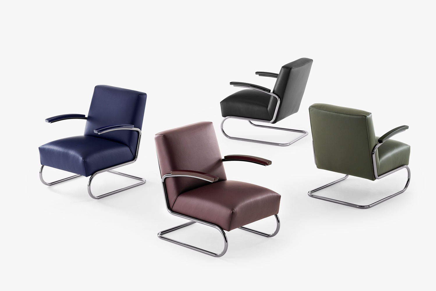 JS. Thonet by Jil Sander S 411 / S411 Fauteuil Nordic Thonet
