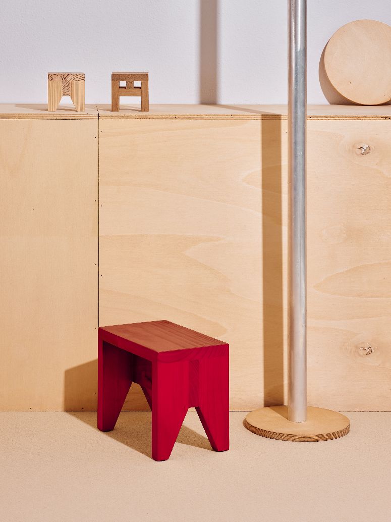 Manolito Stool Short Small kruk Hay