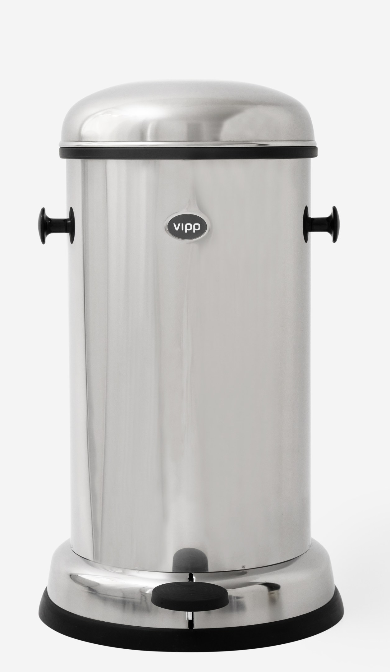 Bild eines Vipp Treteimers aus Edelstahl, 14 Liter, für Küche und Bad.