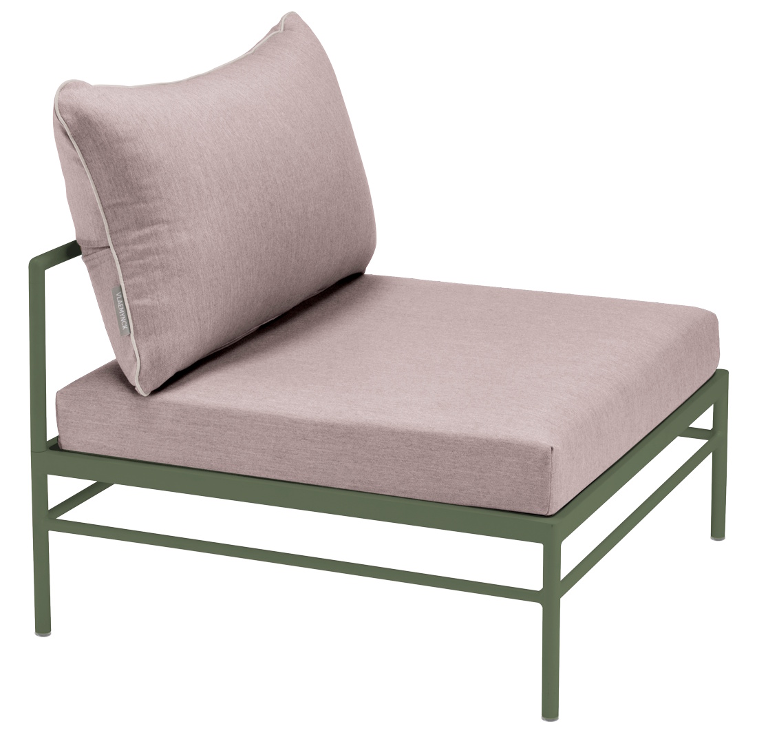 Rivage Lounge-fauteuil zonder armleuningen voor buiten van Fermob
