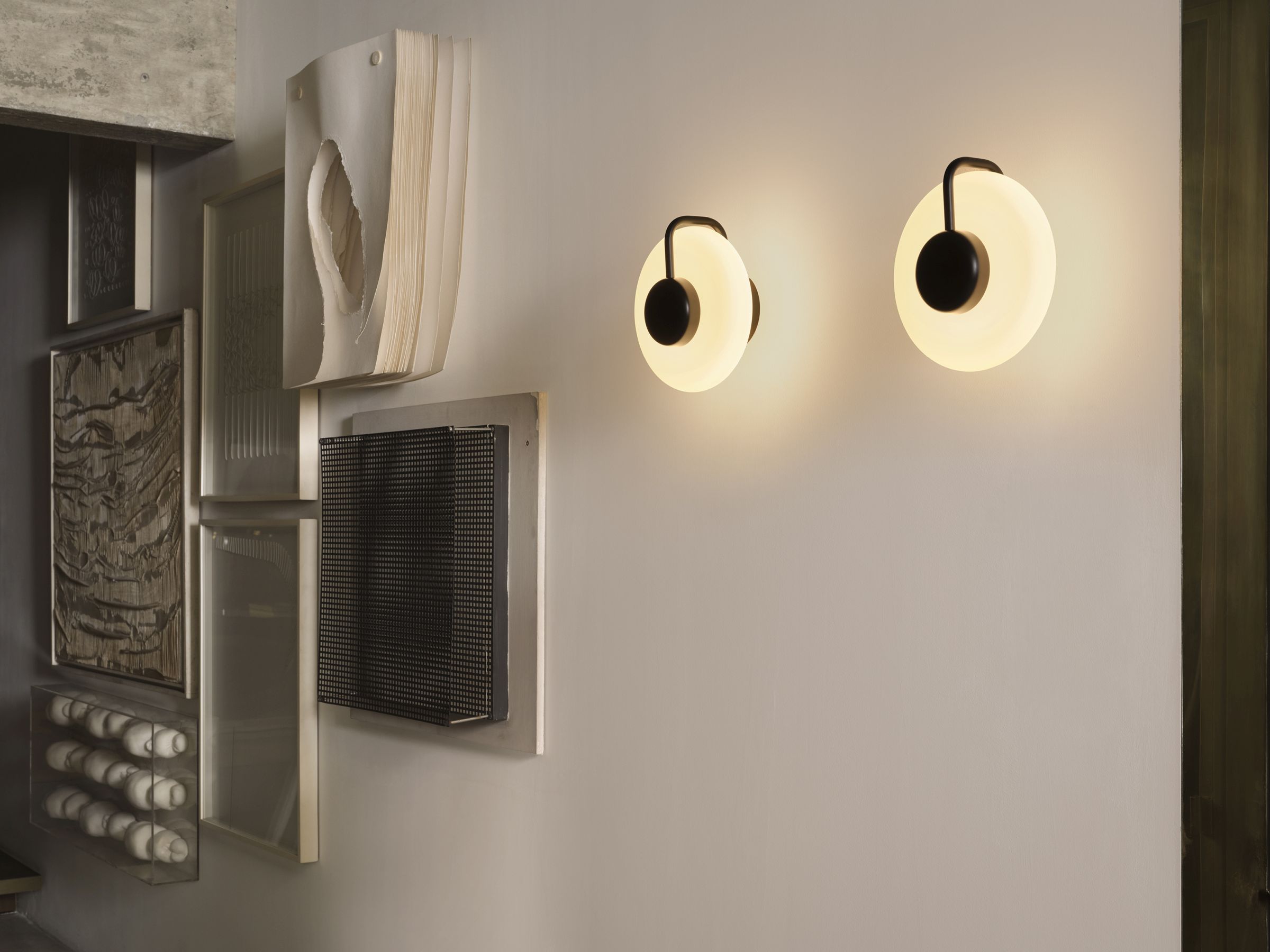 Tratto wandlamp zwart Kdln
