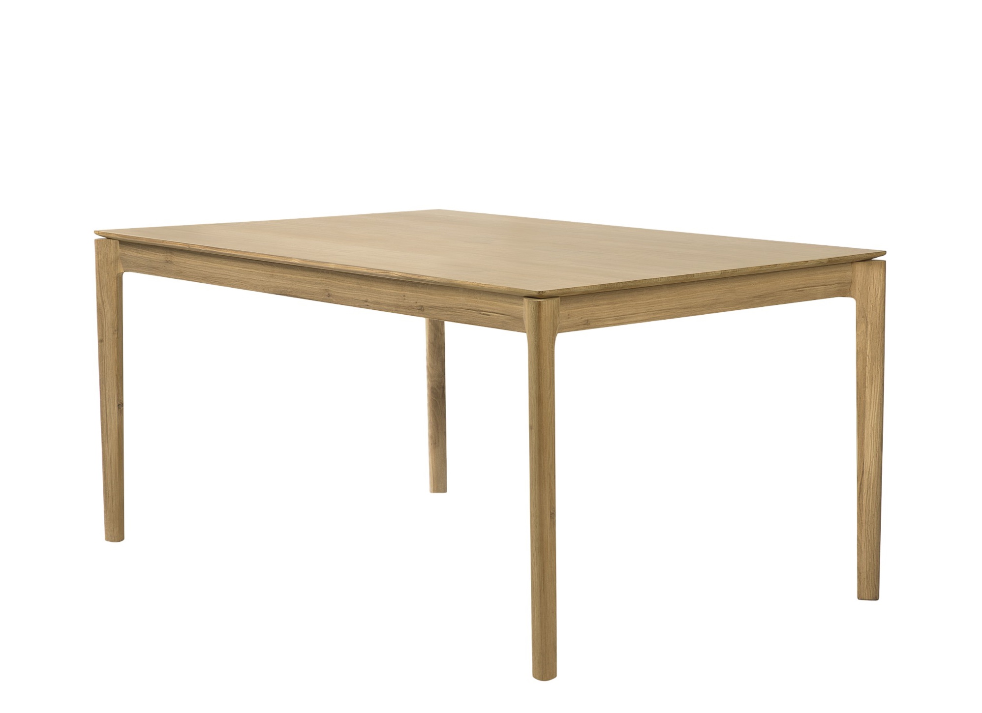 Bok-eettafel van gelakt eikenhout, B140 x D80 cm, Ethnicraft