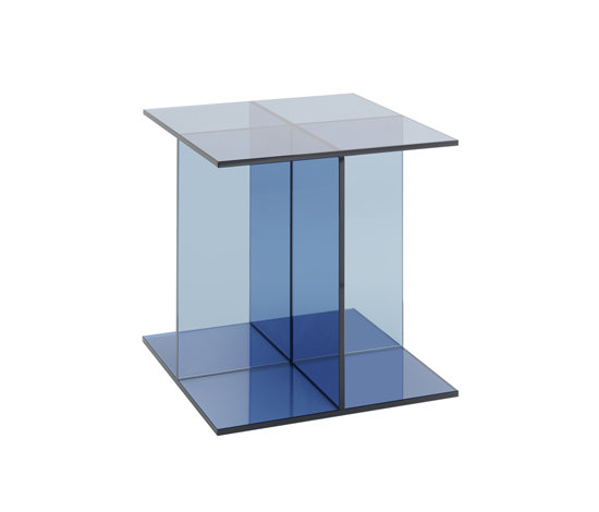 CT08 Bijzettafel van Philipp Mainzer, donkerblauw, e15