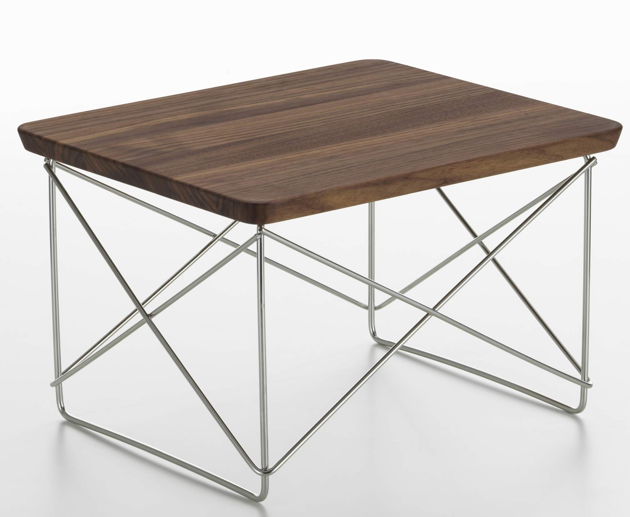 Bijzettafel LTR, donker notenhout, Vitra 