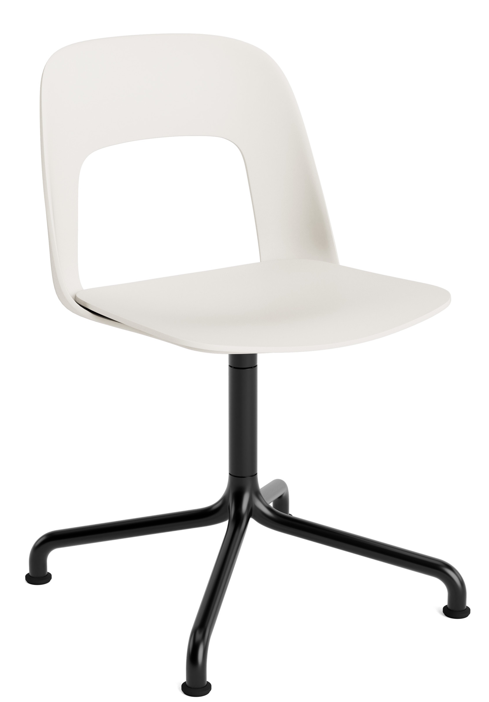 Layout Side Chair 151 draaistoel met vierpoot Hay
