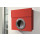 Rood gepoedercoat staal