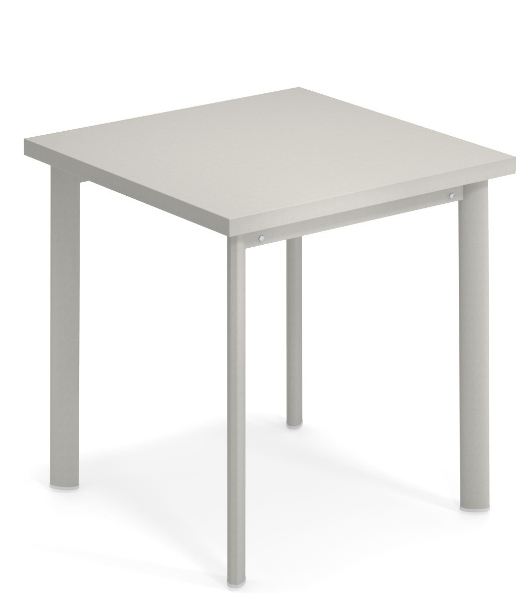 Quadratischer, grauer Star Tisch Outdoor von Emu, ideal für Garten, Terrasse oder Balkon.