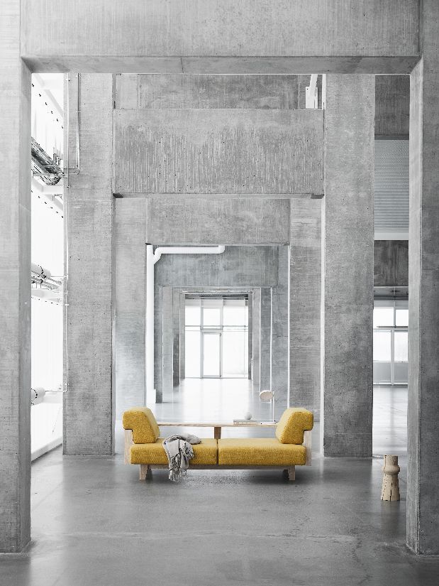 Houten bank / slaapbank Softline