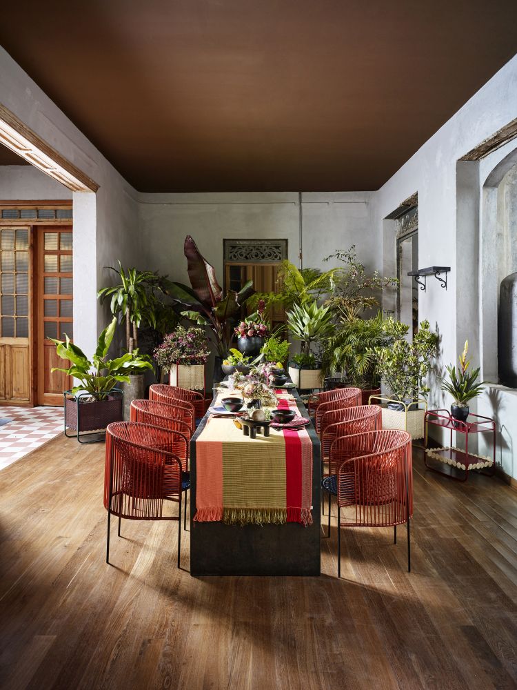 Caribe Chic eetkamerstoel voor buiten, Ames 