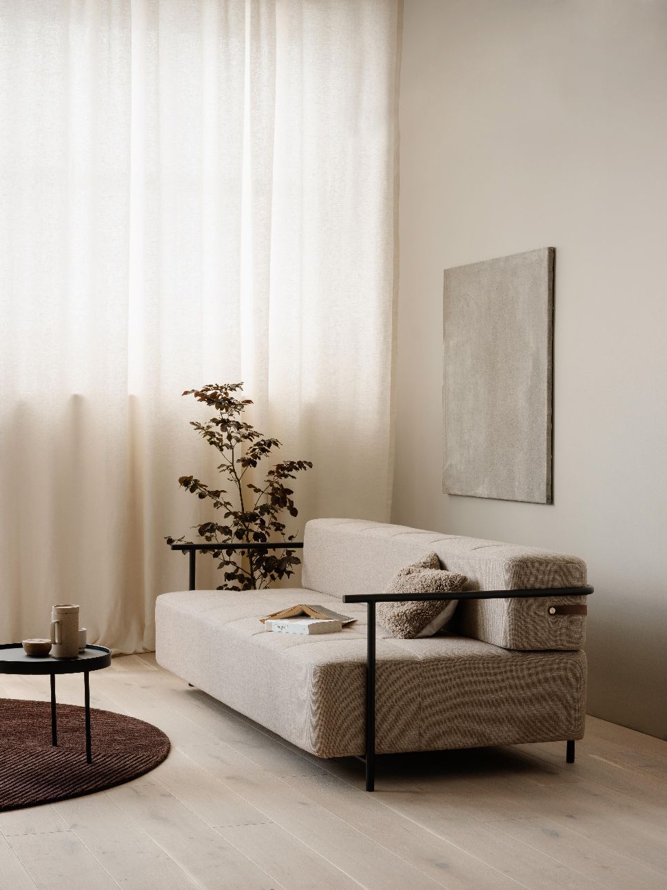 Daybed slaapbank met armleuningen Northern