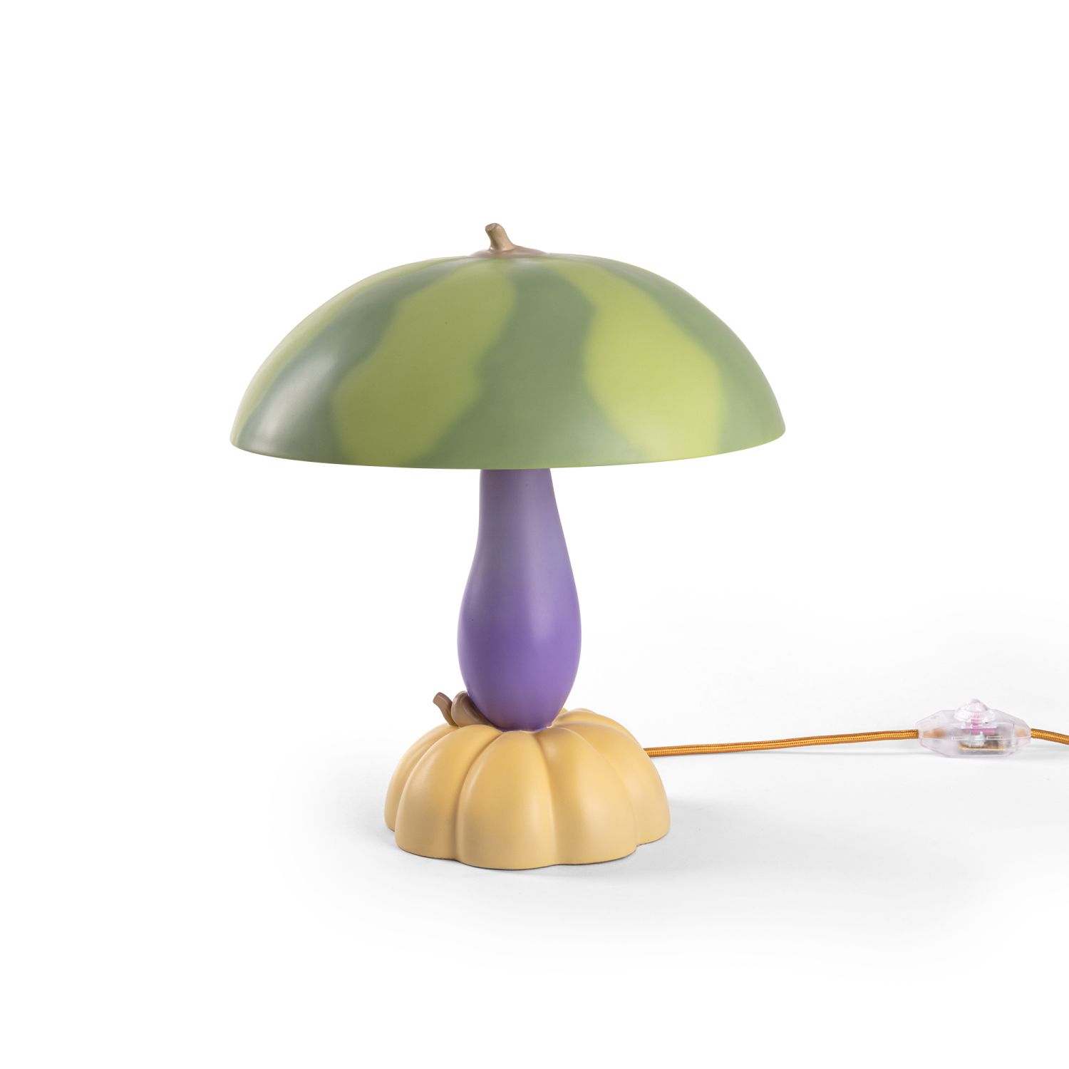 Vitamin Table Lamp Tischleuchte Wassermelone von Seletti, ausgefallene Lampe in Form einer Wassermelone.
