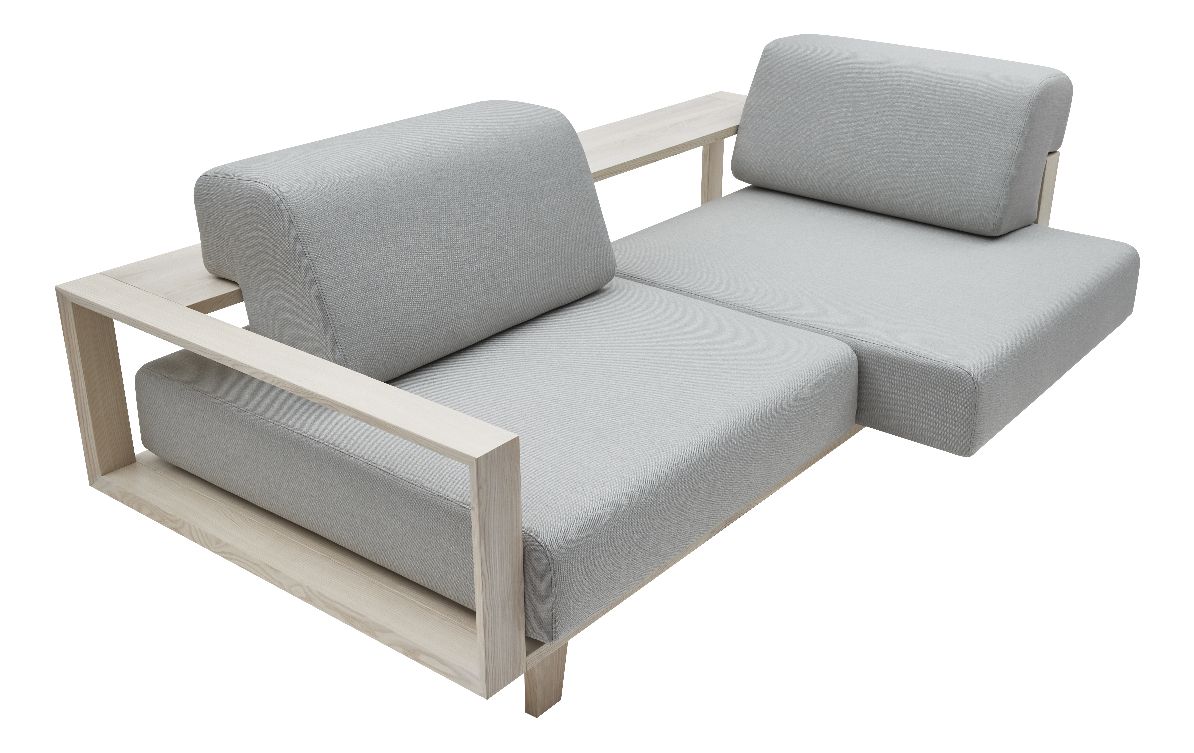Houten bank / slaapbank Softline