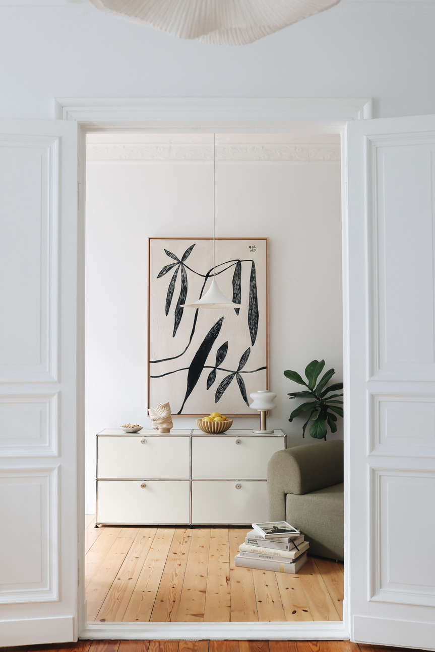 USM Haller dressoir E2 met 4 klapdeuren