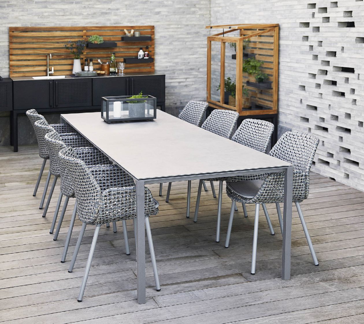 Vibe Outdoor-fauteuil van Cane-Line