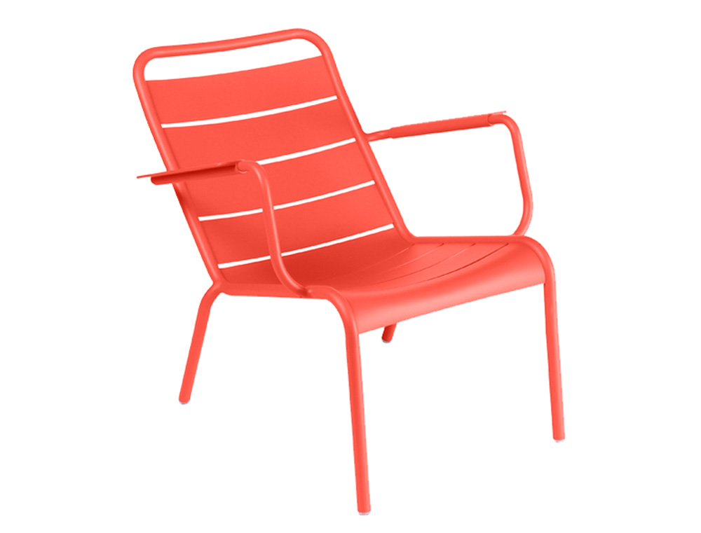 Luxembourg Sessel von Fermob in Kaktus: Moderner Outdoor Sessel aus Metall für Garten und Terrasse.