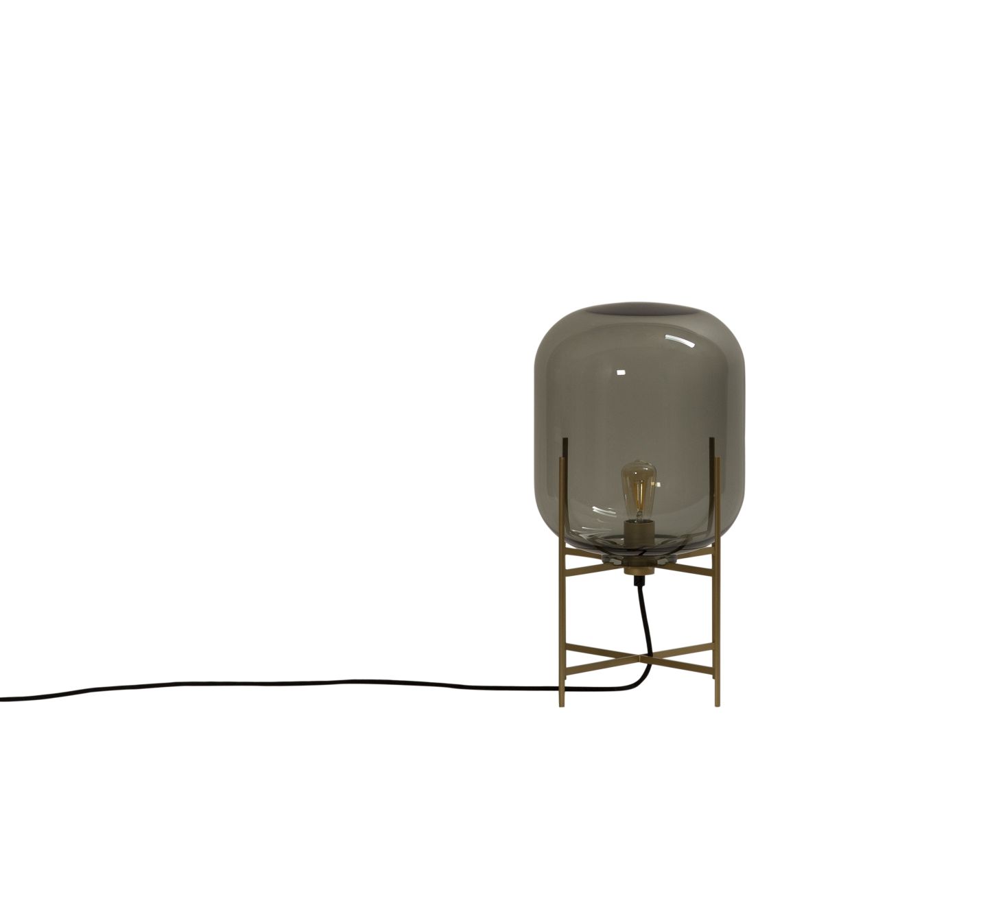 Oda Small tafellamp rookgrijs Pulpo