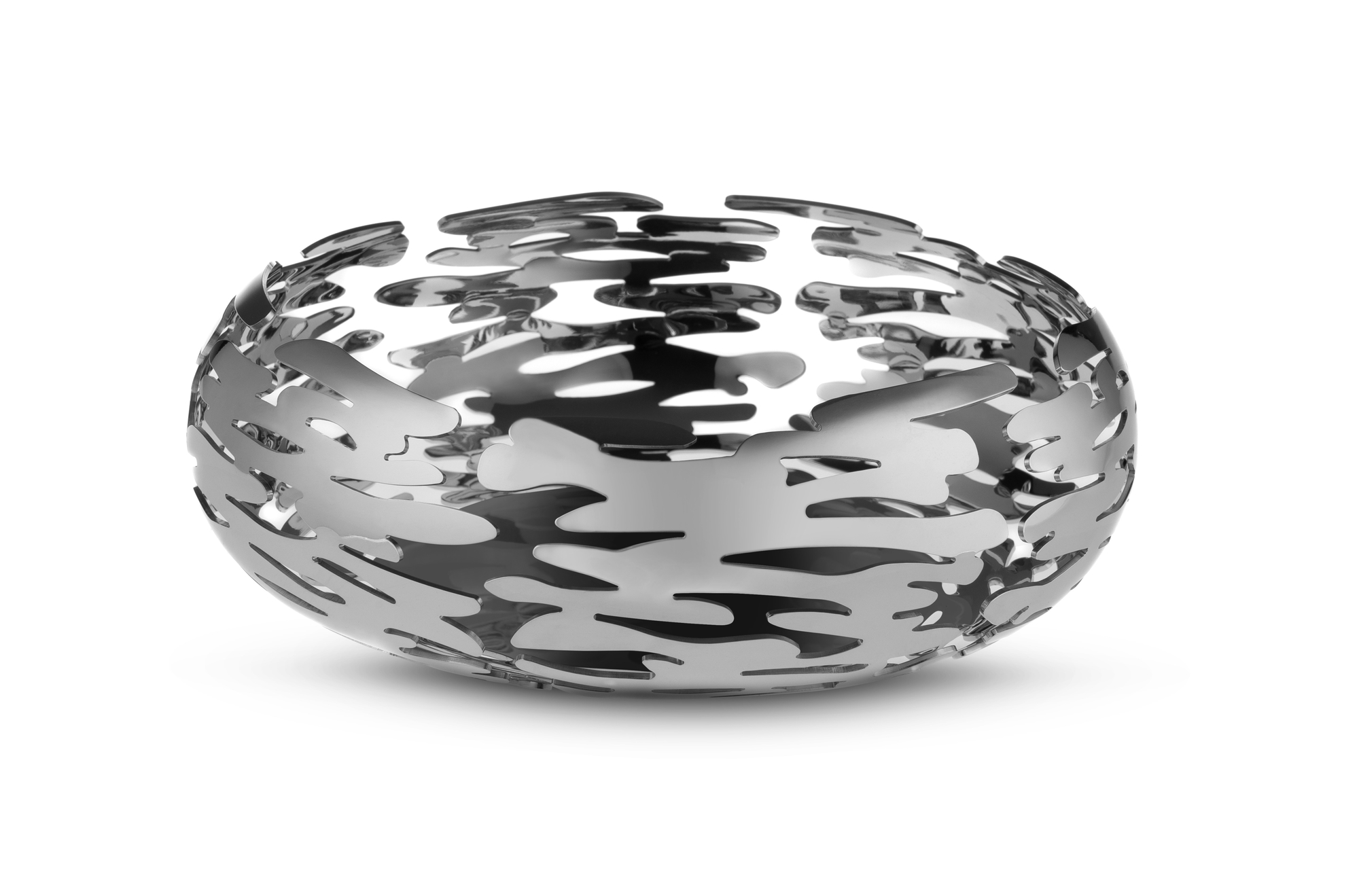 Barknest schaal chroom BM02 Alessi