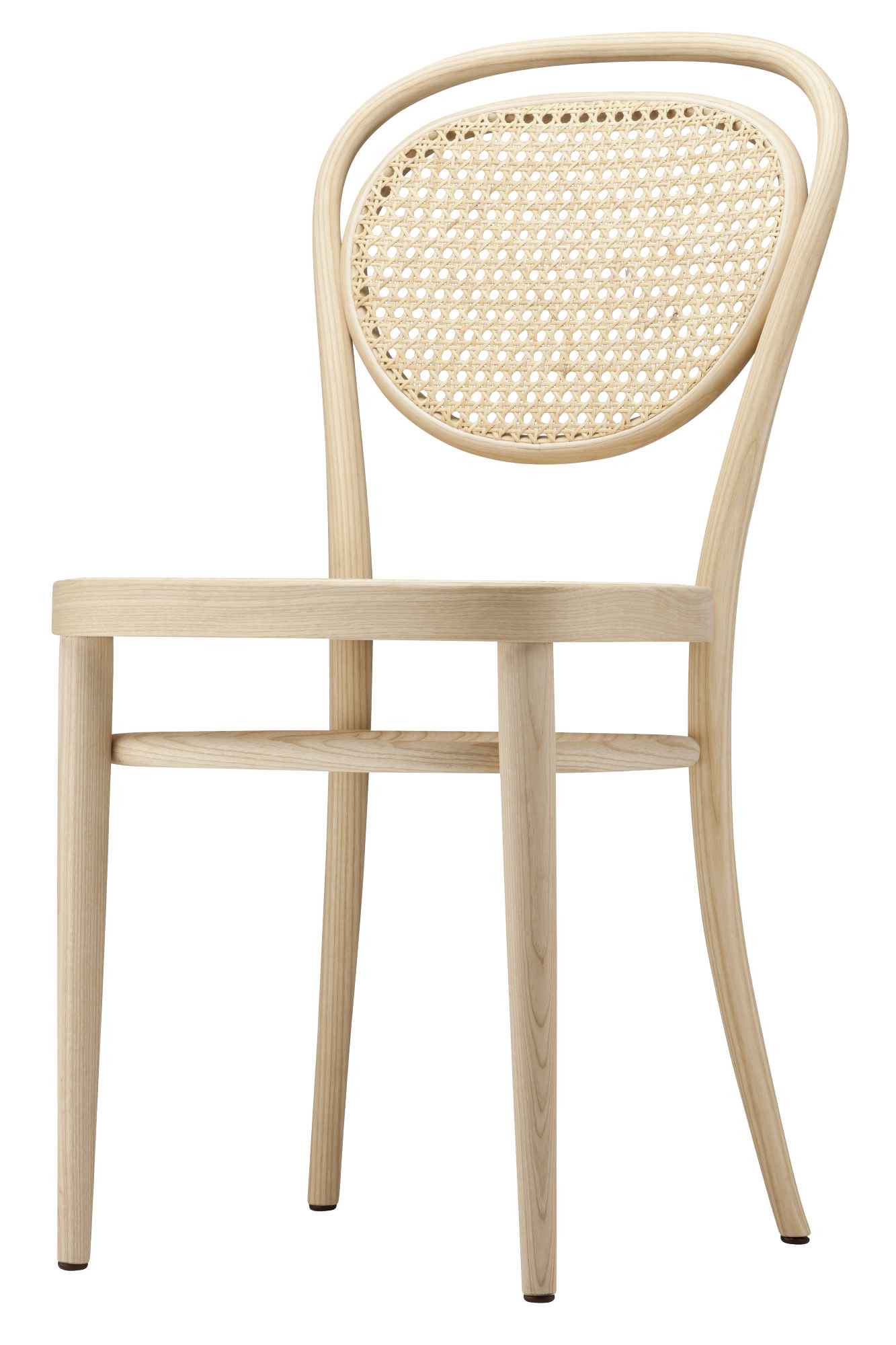 Heller 215 R Bugholzstuhl mit Wiener Geflecht im Rücken, klassischer Kaffeehausstuhl.