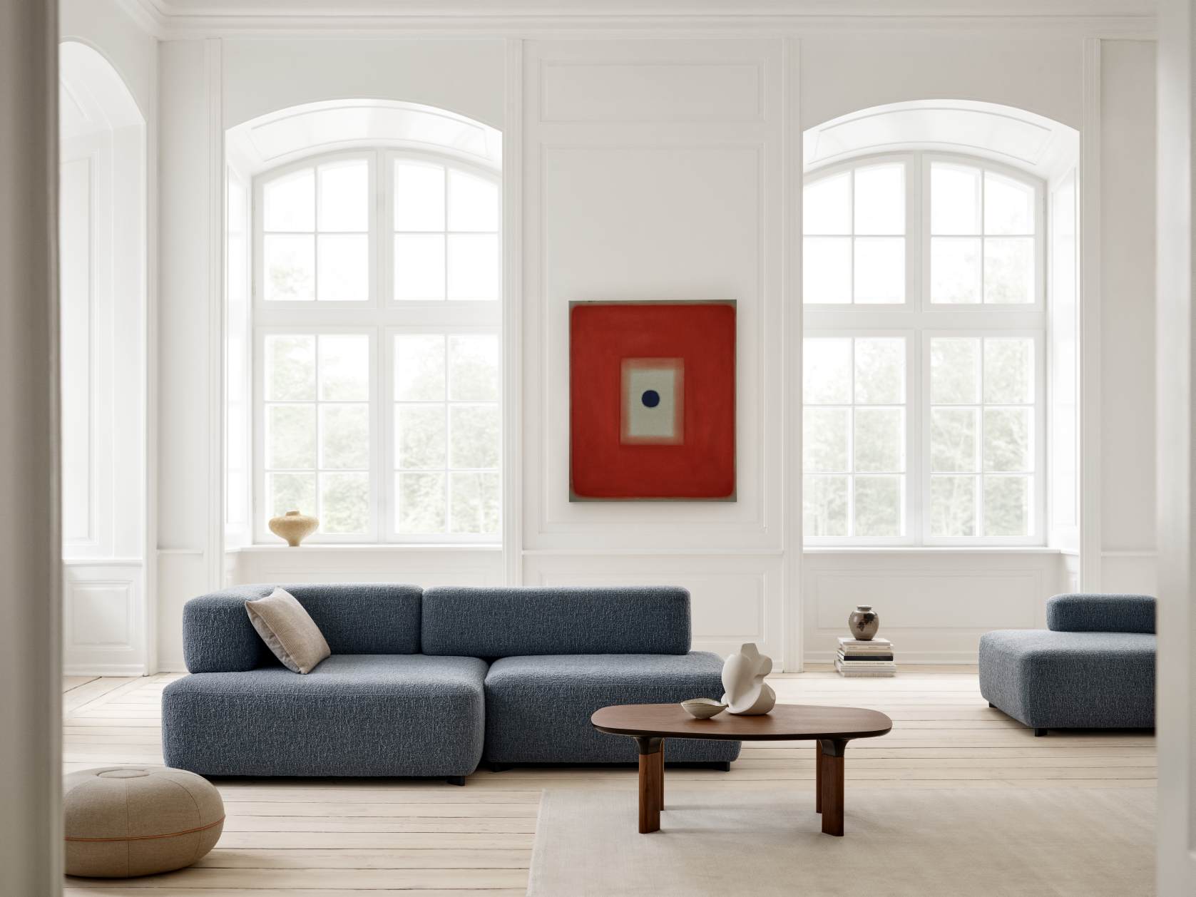 Pouf Large poef Fritz Hansen