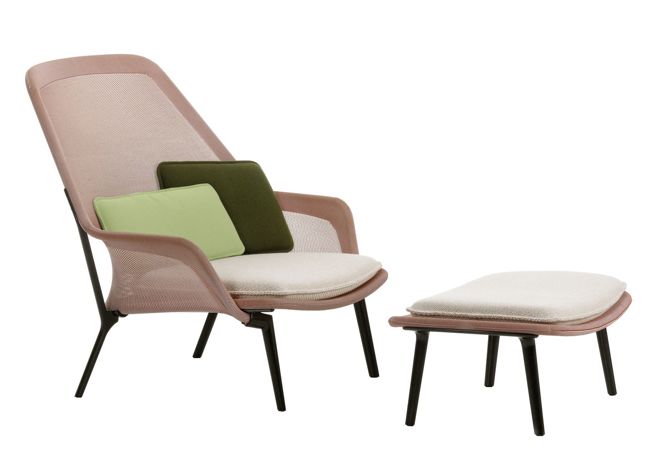 Slow Chair & Ottoman fauteuil Vitra
