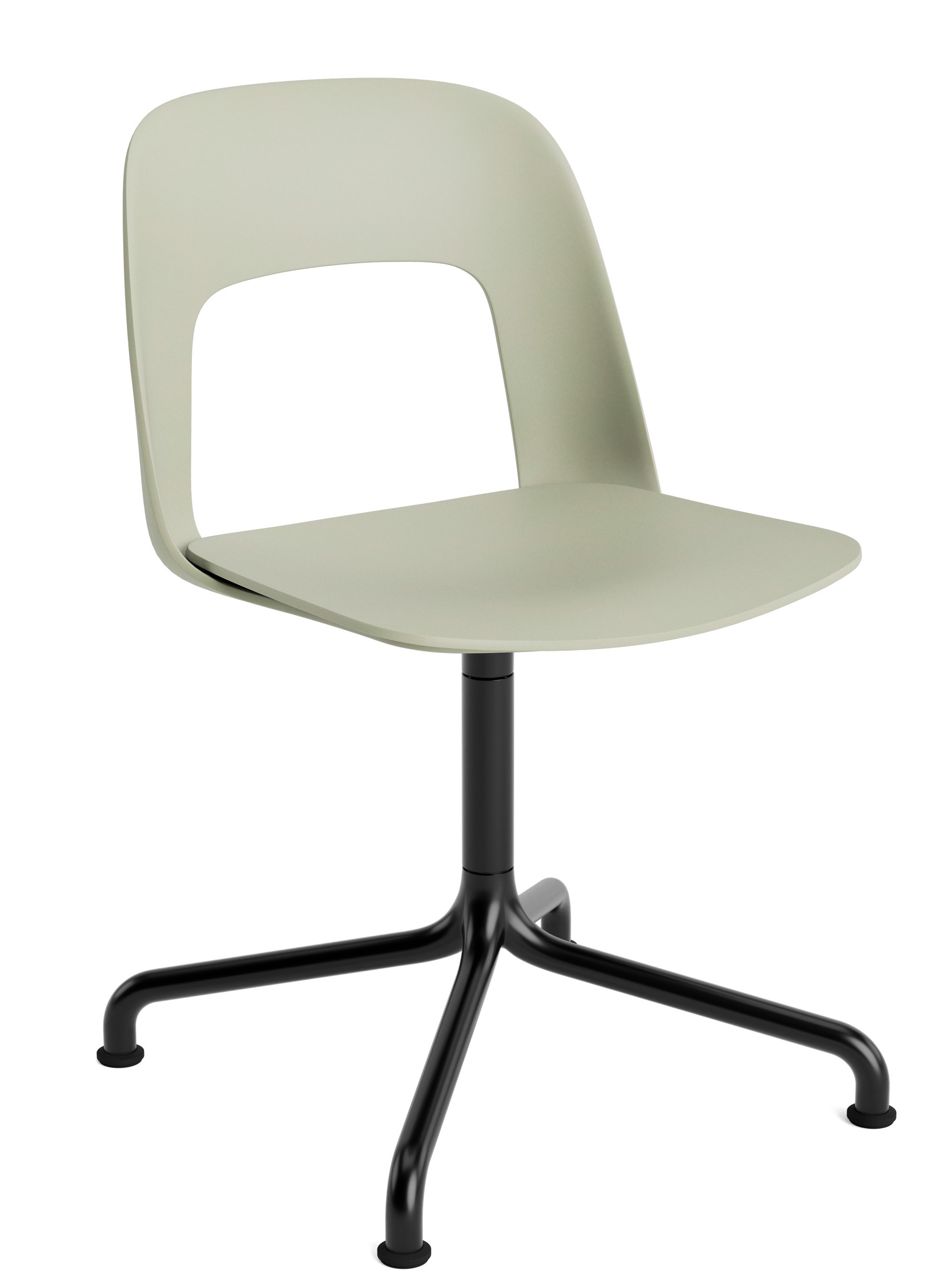 Layout Side Chair 151 draaistoel met vierpoot Hay