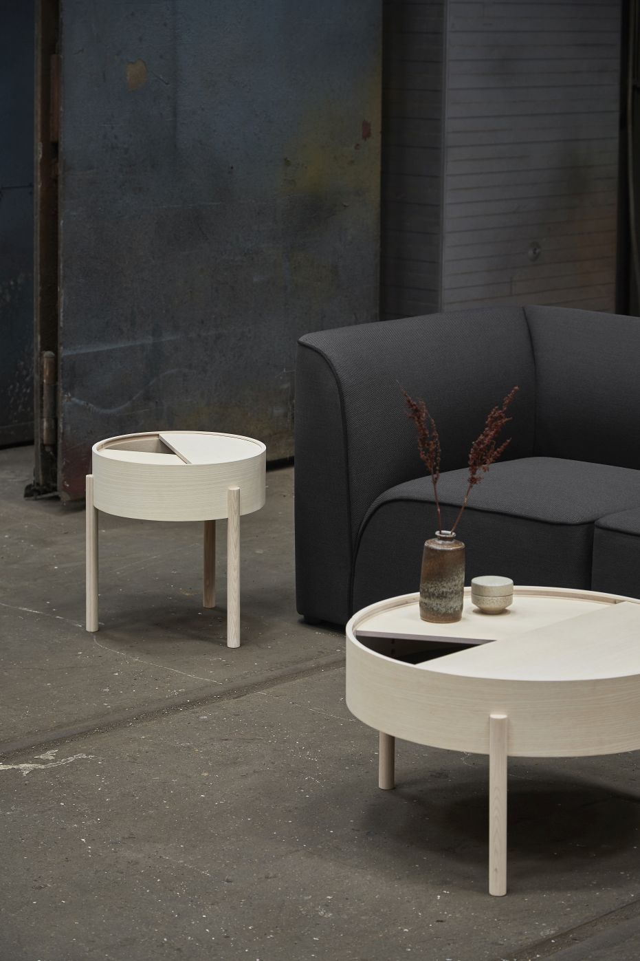 Arc Side Table Bijzettafel Ø 42 cm Woud