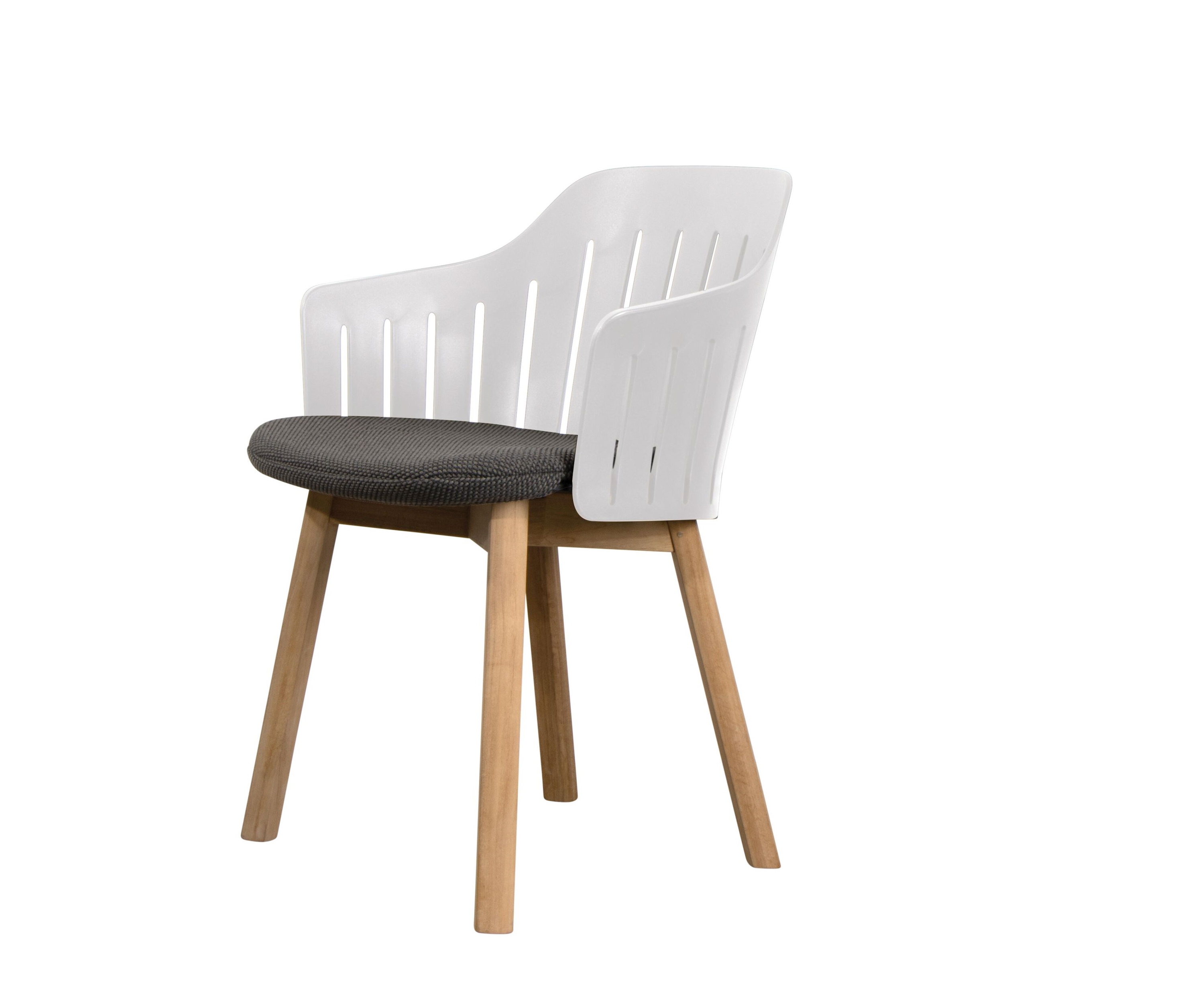 Choice Outdoor-stoel met teakhouten frame en 4 poten van Cane-Line