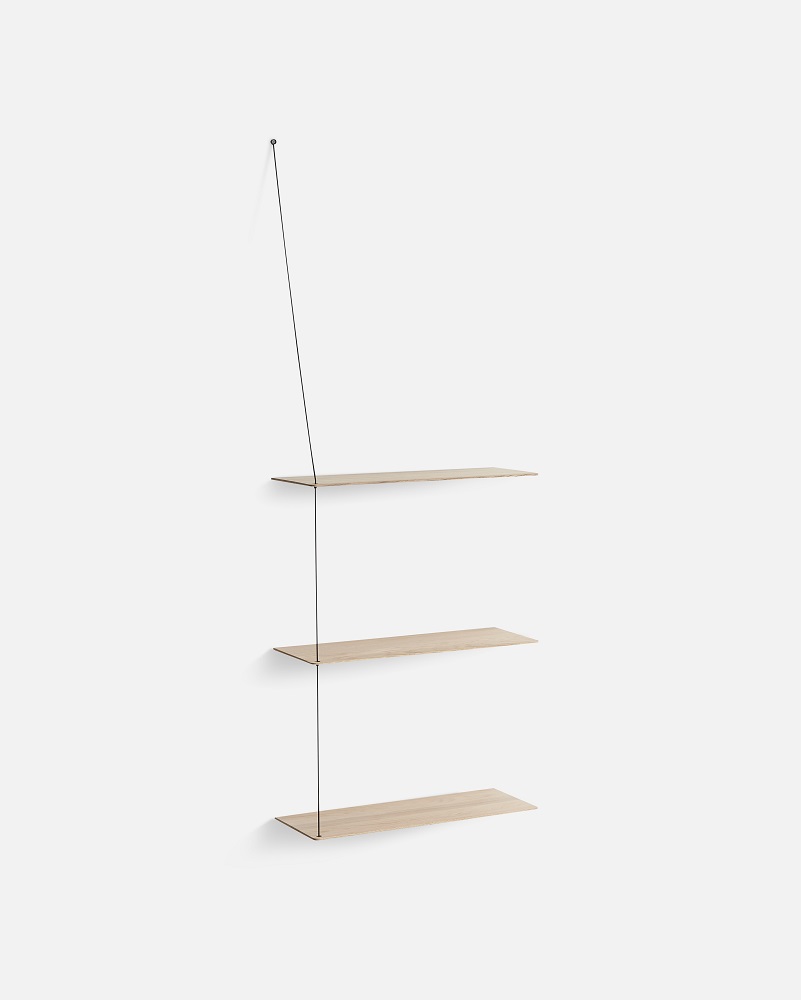 Stedge-uitbreidingsplank voor wandrek, breedte 80 cm, Woud 