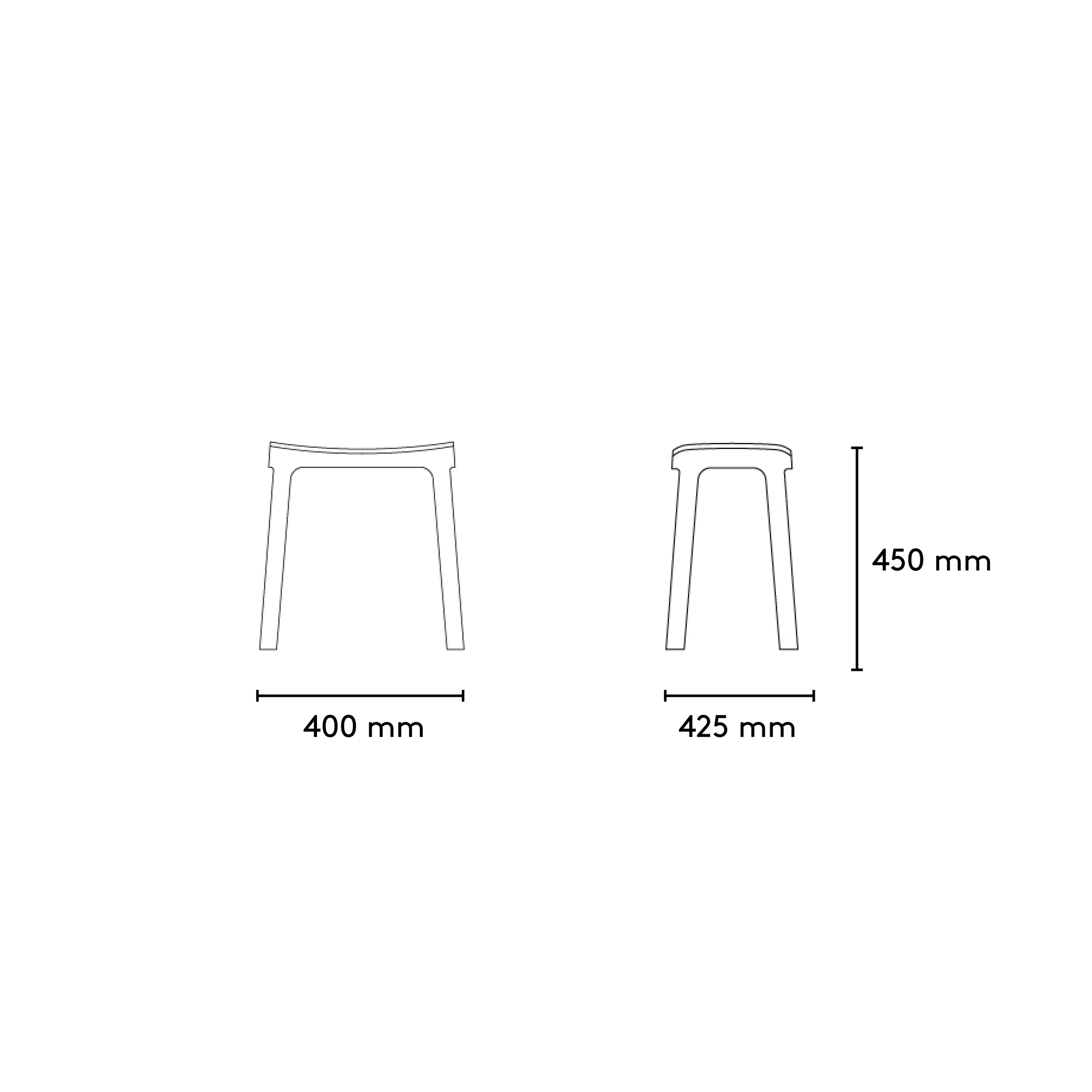 Crofton Stool Kruk Please wait to be seated
