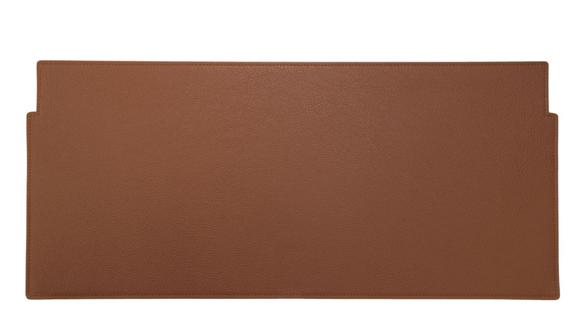 Lederen blad voor USM-bureau, binnenmaat 50x35, COGNAC Leather on Top, UNIEK STUK  