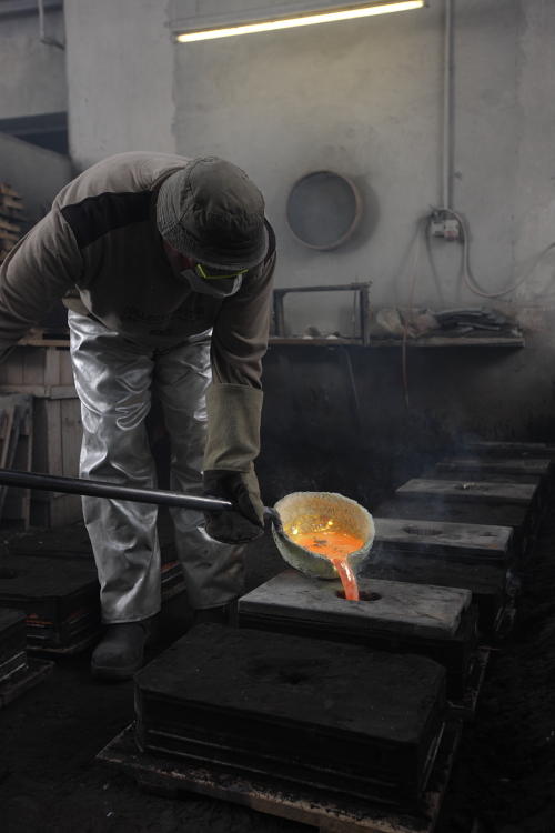 Art Déco 1930 Deurkruk Tecnolumen gepolijst nikkel