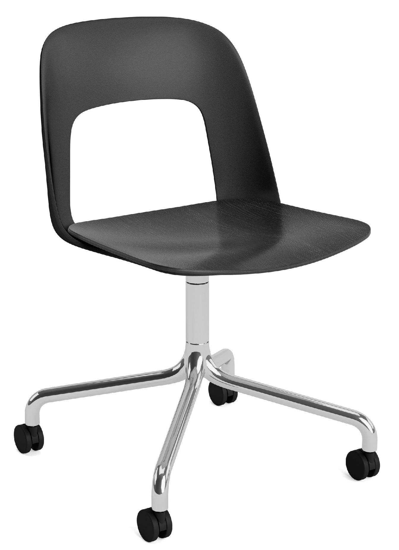 Layout Side Chair 162 draaistoel met vierpoot Hay