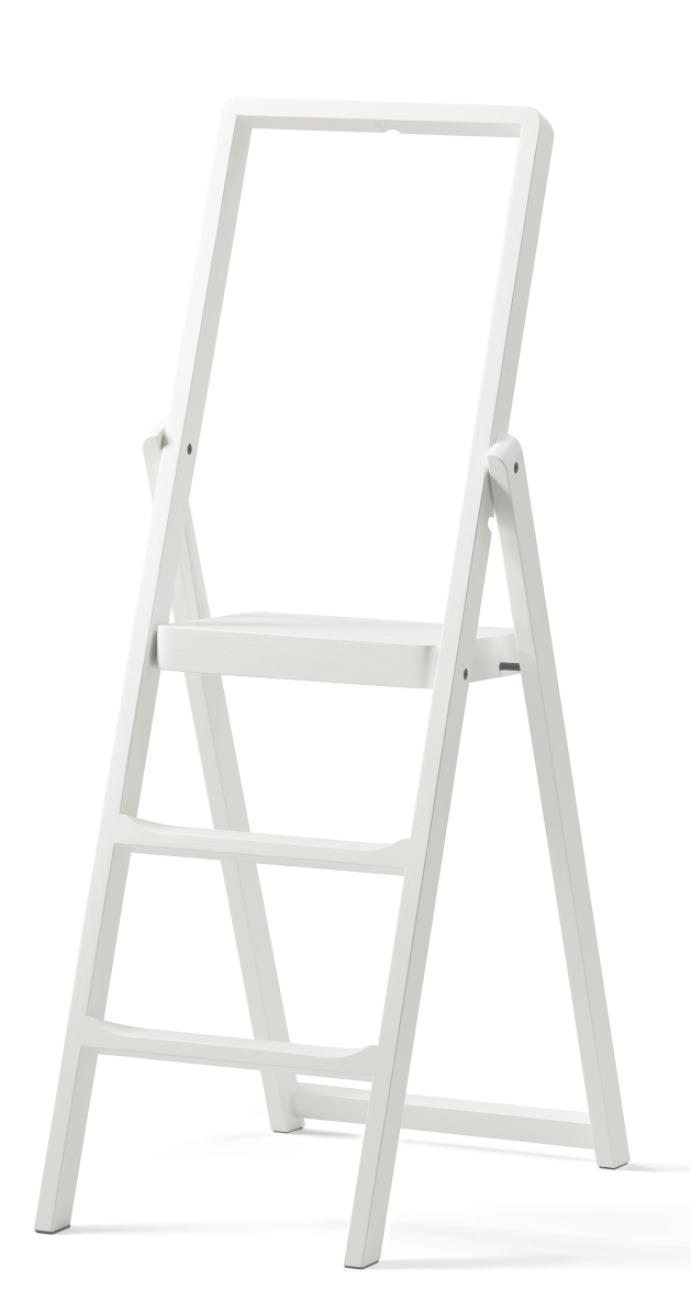 Step-trapladder Design House Stockholm, wit gebeitst