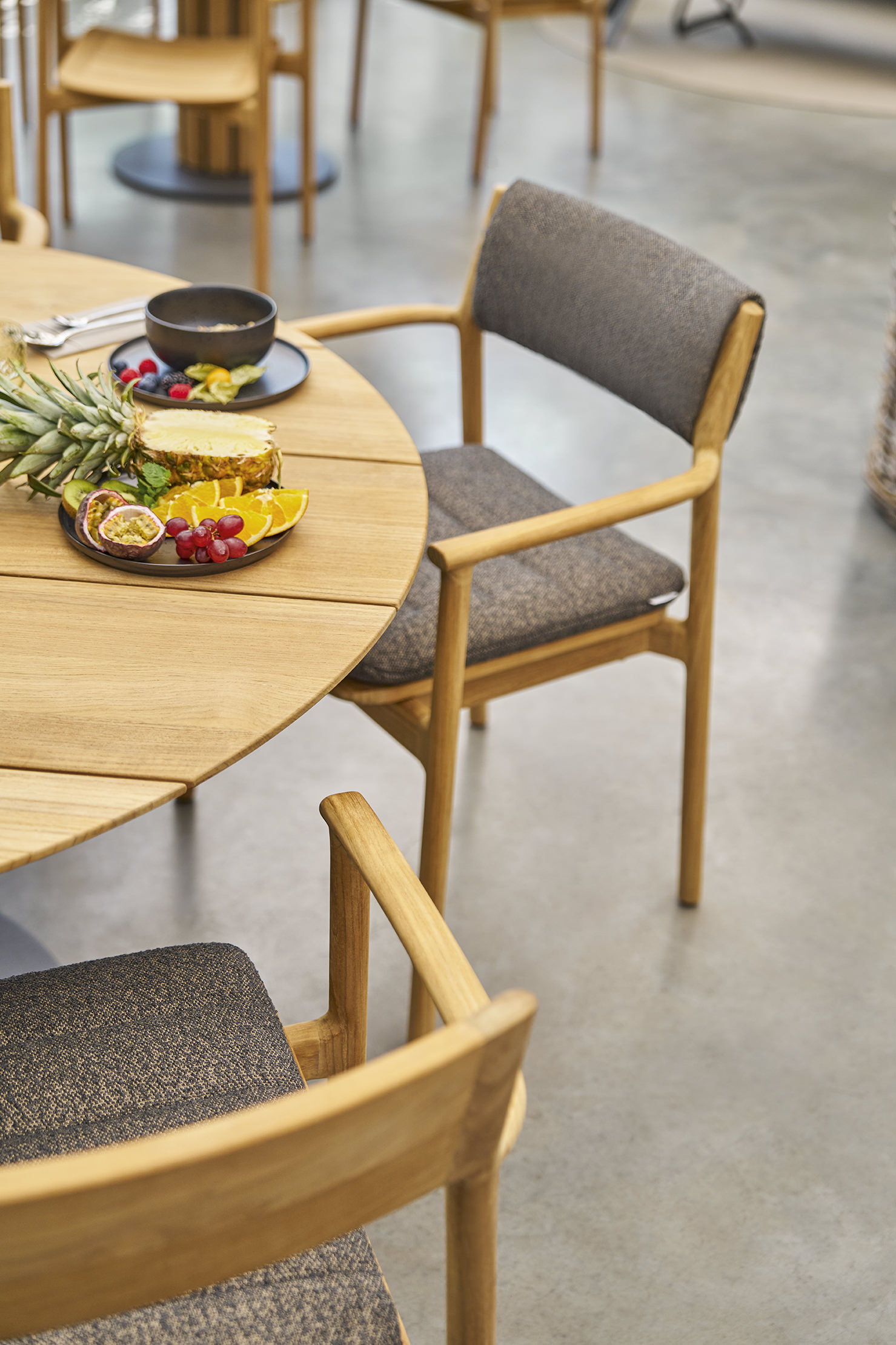 Teva ronde tafel / eettafel Weishäupl