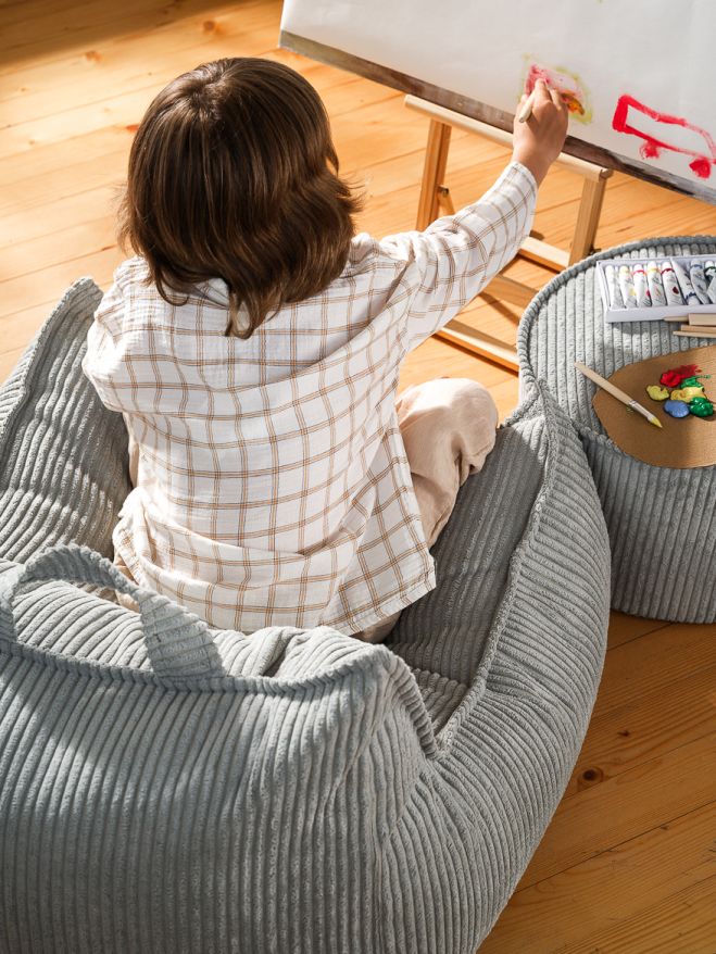 Kinderzitzakstoel Breitcord van Wigiwama