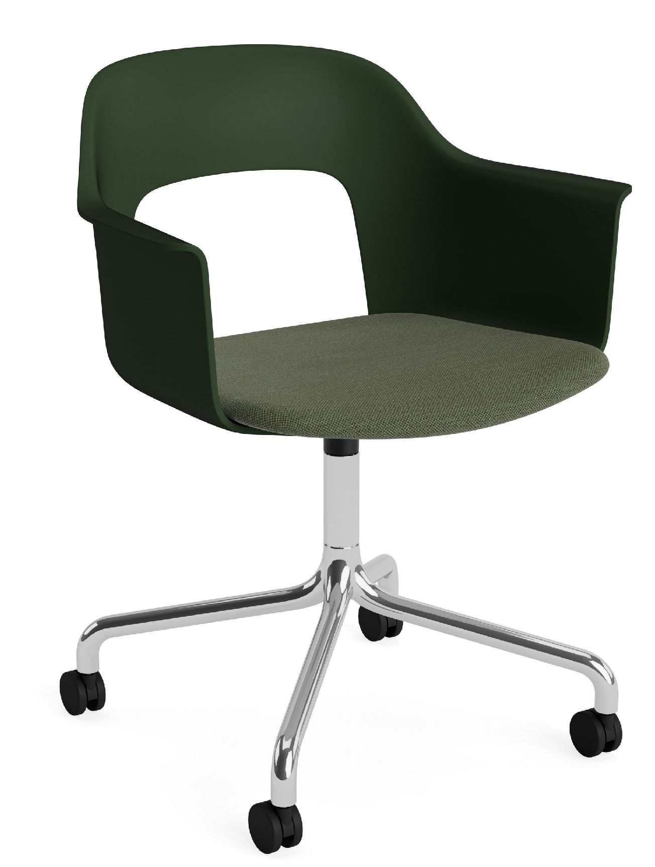 Layout fauteuil 263 met armleuningen van Hay
