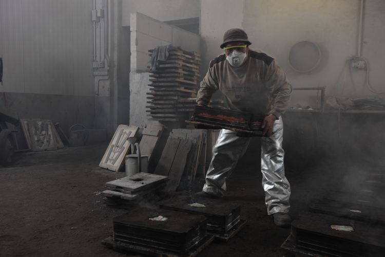 Art Déco 1930 Deurkruk Tecnolumen gepolijst nikkel