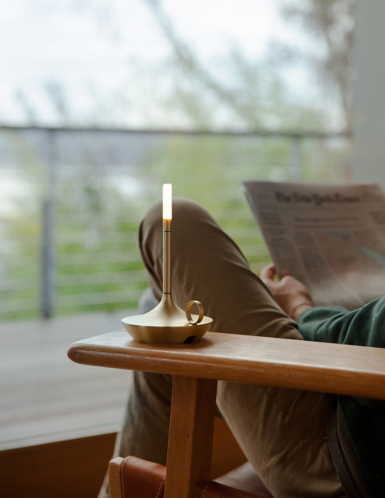 Wick S Portable lamp Opladen lamp / Tafellamp met USB Graypants