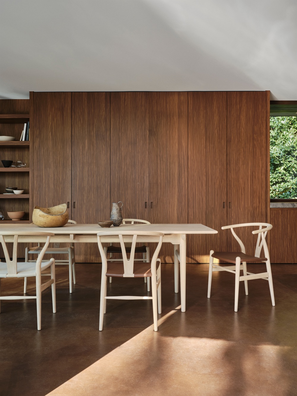 CH24P Wishbone Chair / Y-Chair stoel 4-delige set Carl Hansen & Søn