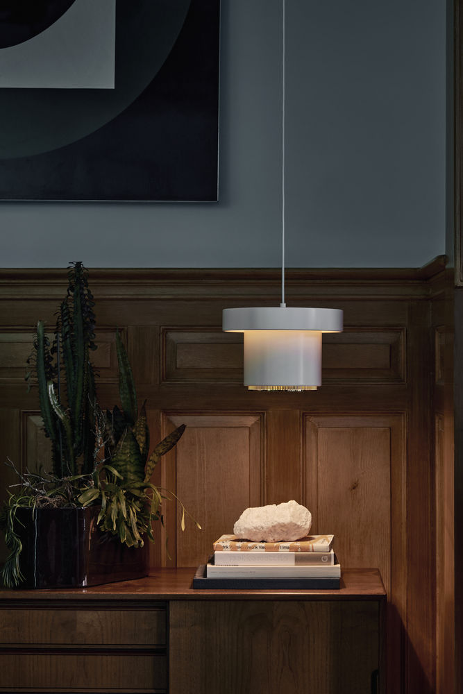A201 Pendant Light hanglamp Artek Wit - Messing