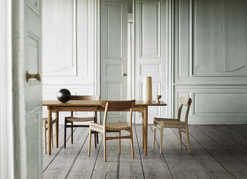 CH23 houten stoel van Carl Hansen & Søn