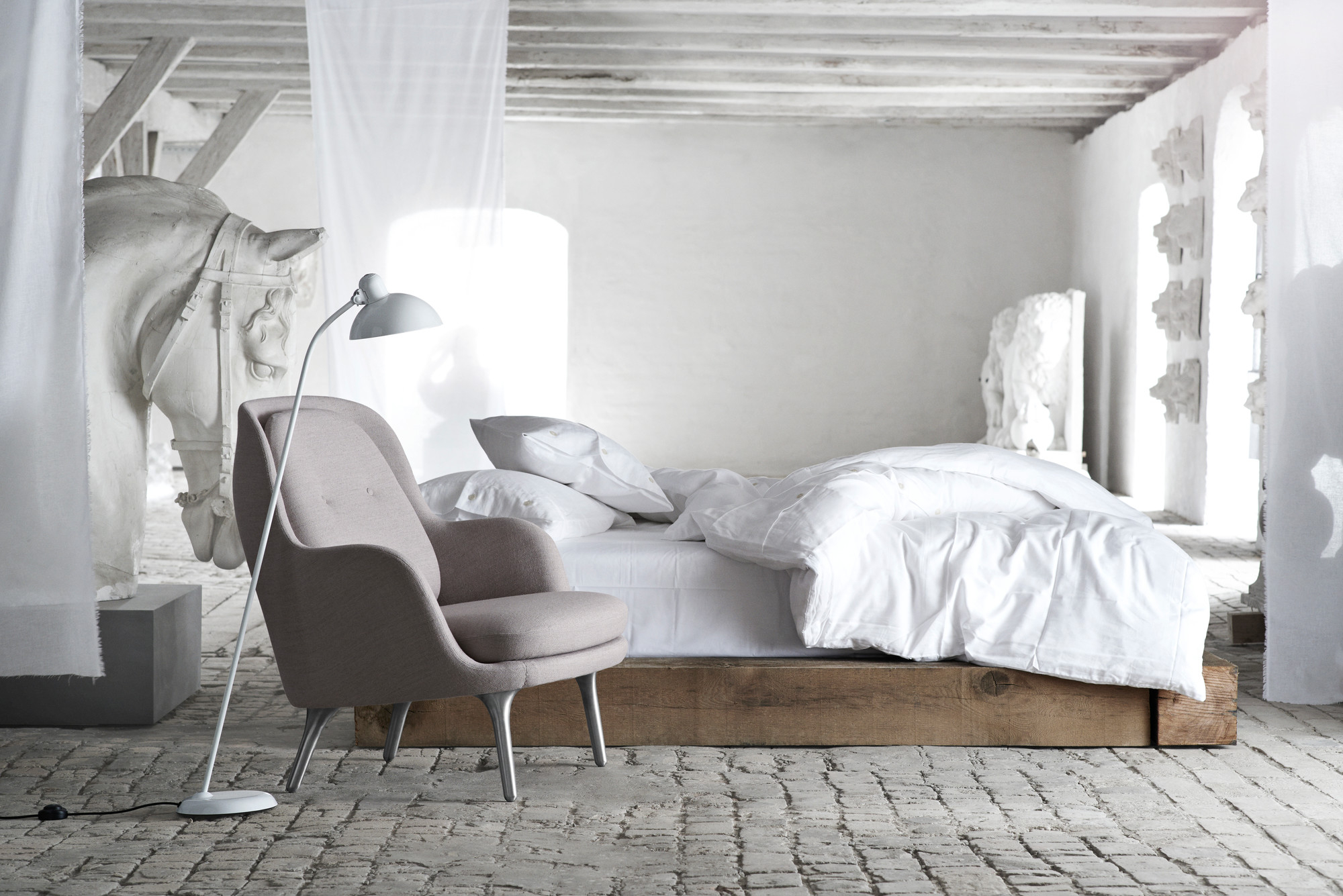 6556 F Staande lamp KAISER idell Fritz Hansen