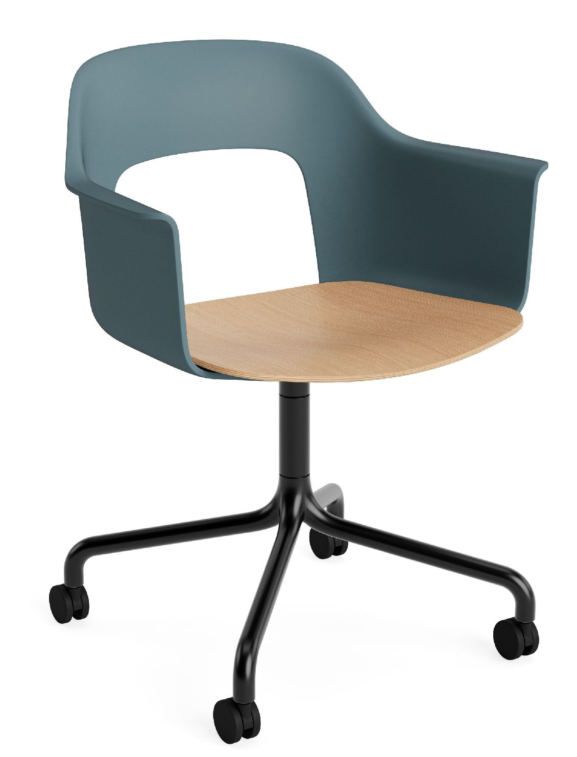 Layout fauteuil 262 met armleuningen van Hay