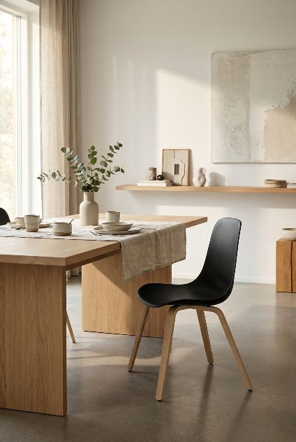 Elephantino-stoel met houten frame van KRISTALIA
