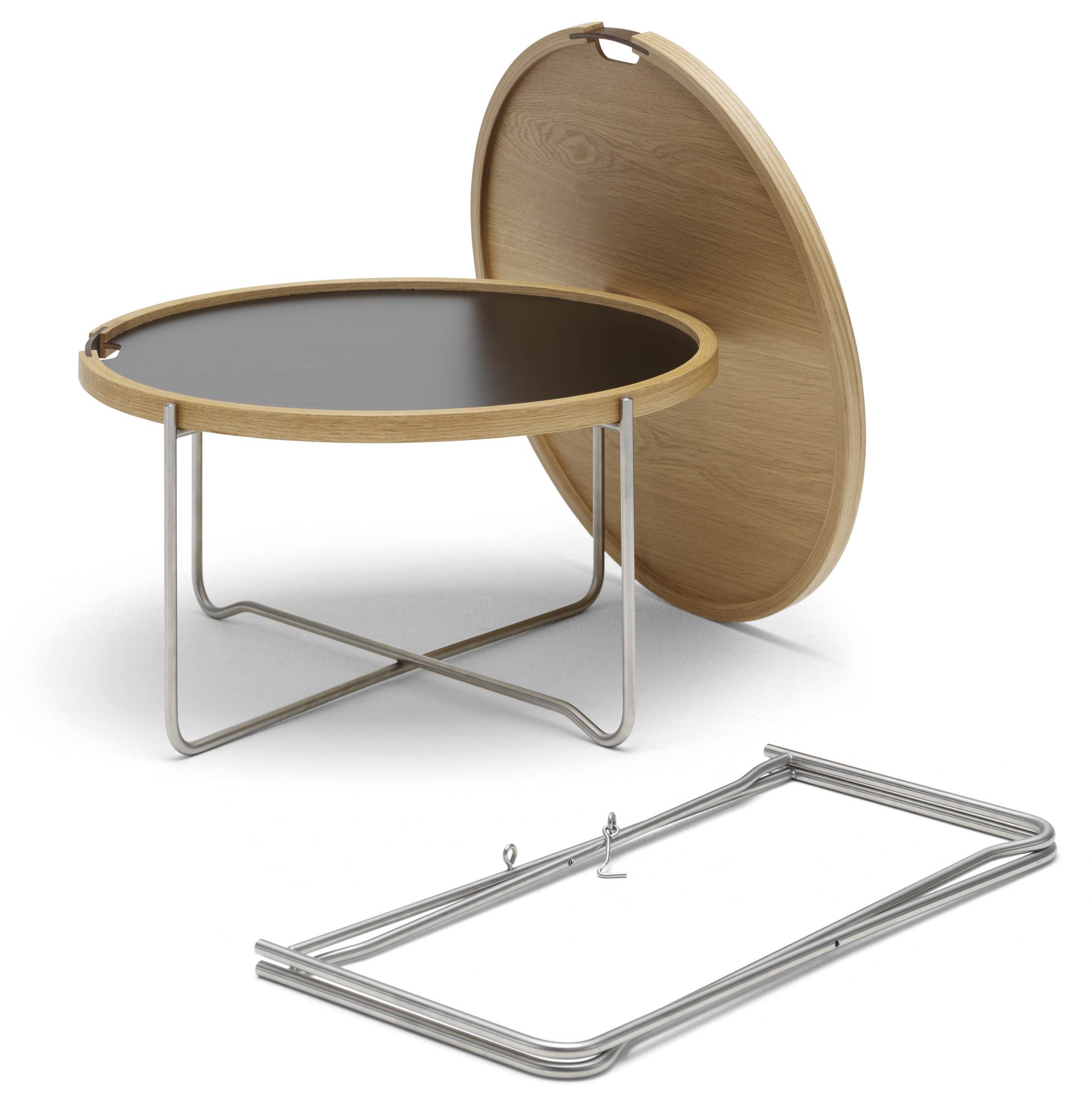 CH417 Tray Table Tafel Laminaat zwart Carl Hansen & Søn