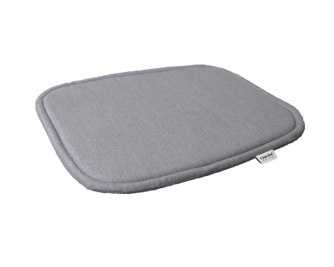 Graues Blend Sitzkissen von Cane-Line für Outdoor-Sessel, bequeme Polsterung für Gartenmöbel.