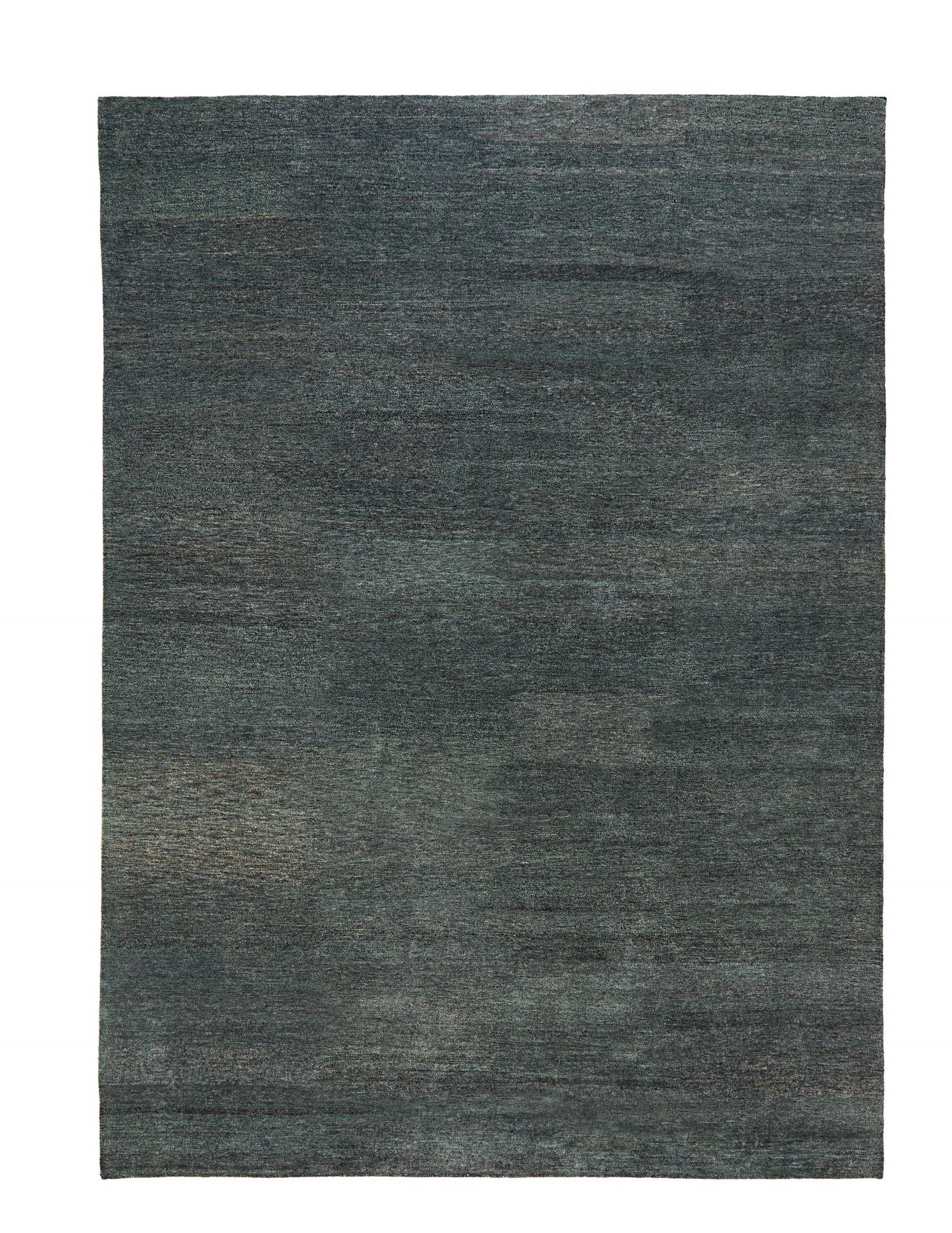 Legends of Carpets Teppich Walter Knoll, dunkelgrauer Wollteppich mit feiner Textur, modernes Design für Wohnzimmer.