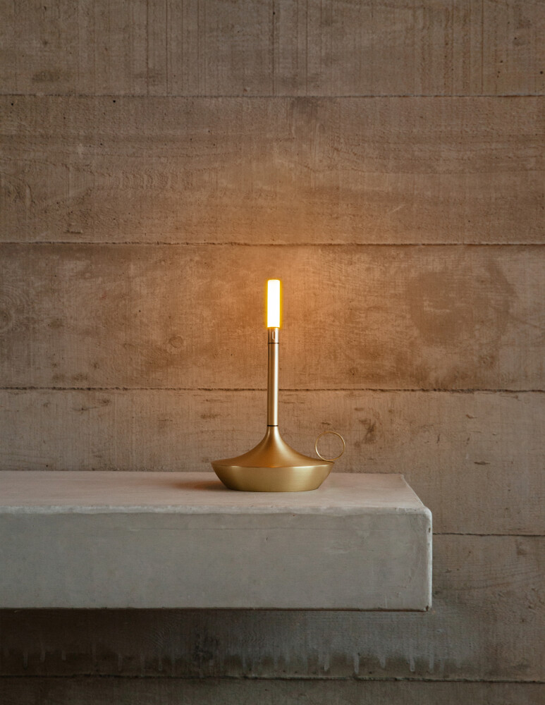 Wick S Portable lamp Opladen lamp / Tafellamp met USB Graypants